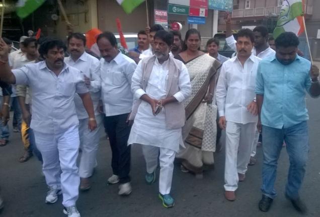 telanganaoppositionbandhbegins